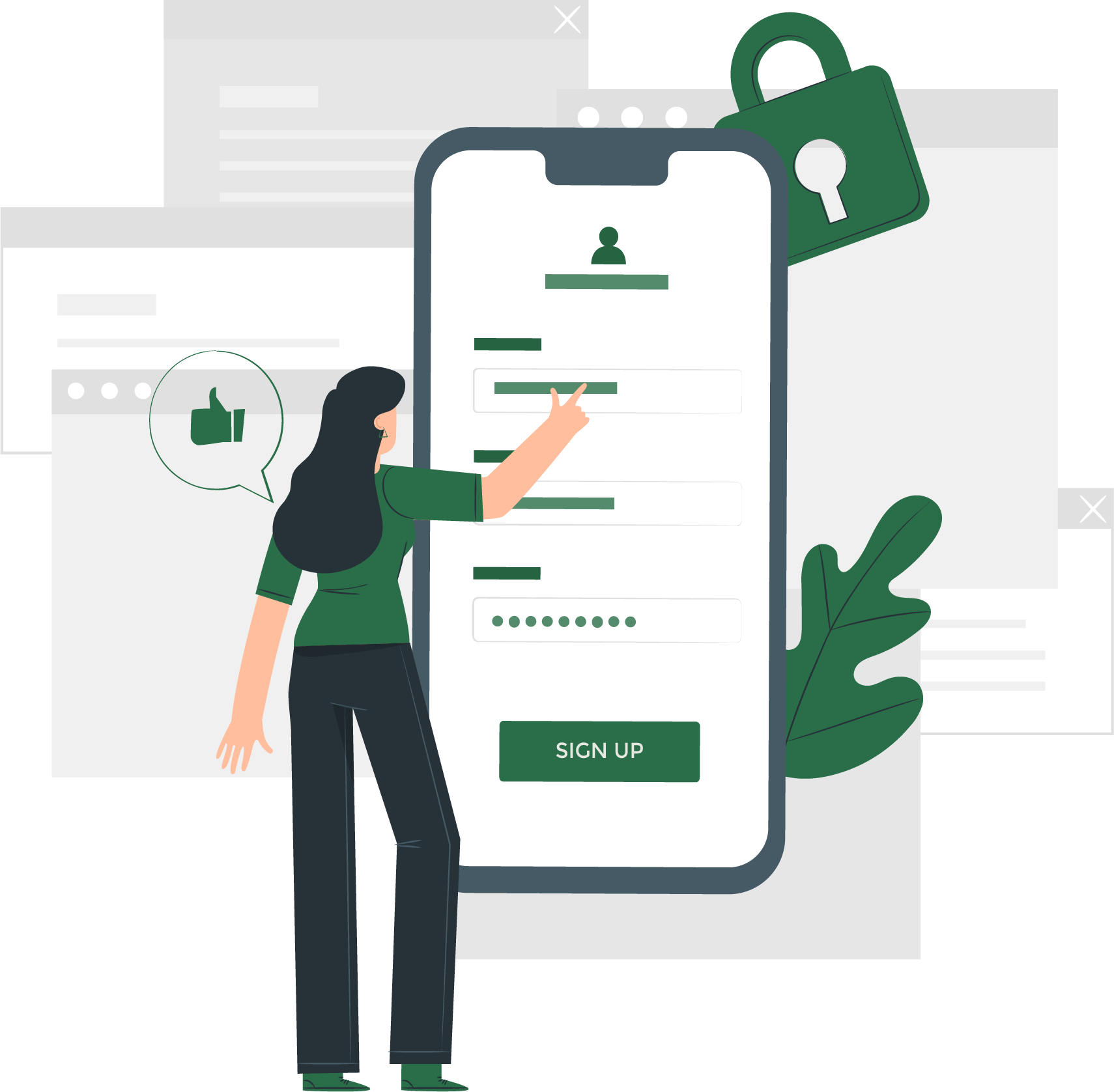 Climedia registration illustration